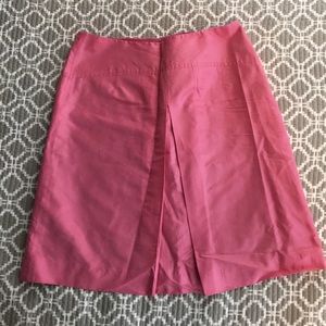SZ 4 J. Crew salmon pink silk skirt